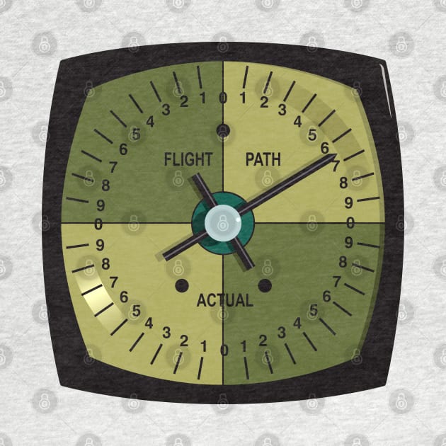 Flight Path gauge from TV series 'UFO' by RichardFarrell